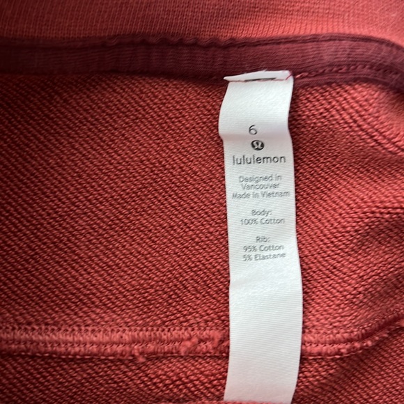 Lululemon Perfectly Overaized Crew Sweatshirt {Pink Savannah} 6 - Picture 6 of 7